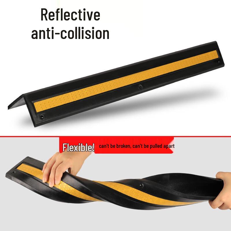 Reflective Rubber Corner Protector