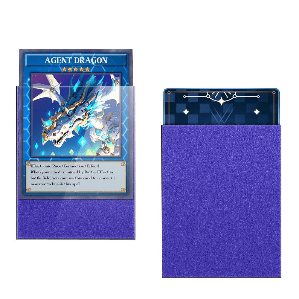 63x90mm Solid Color Card Sleeves for Magic: The Gathering, Yu-Gi-Oh!, and Board Games - PP Protective Bags