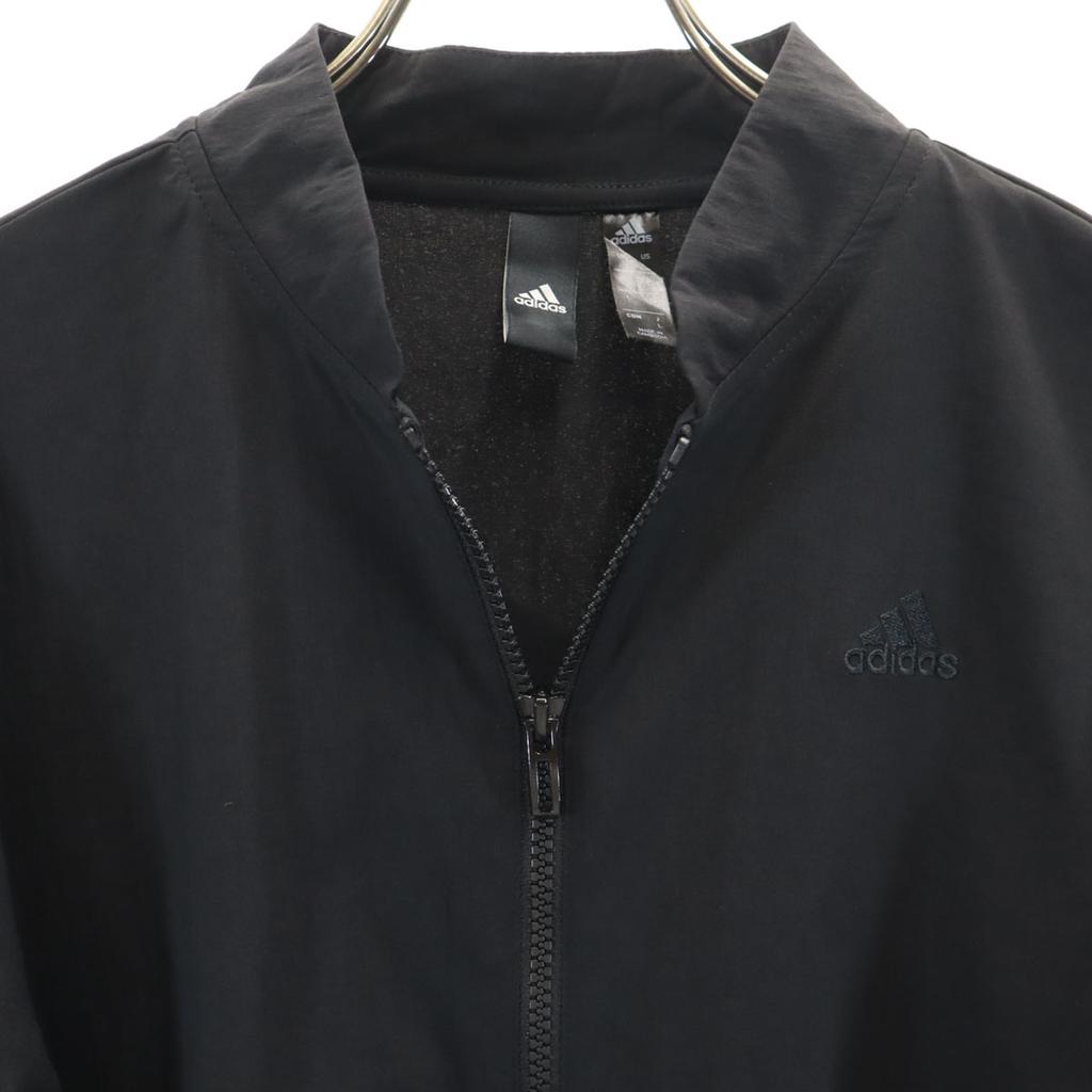 Adidas Windjacke mit Logo hinten L schwarz Jacke Damen Gebraucht