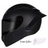 Unisex Full Face 3/4 Motorcycle Helmet DOT Approved with Built-In Bluetooth for Men And Women Motorbike Bluetooth Helmet