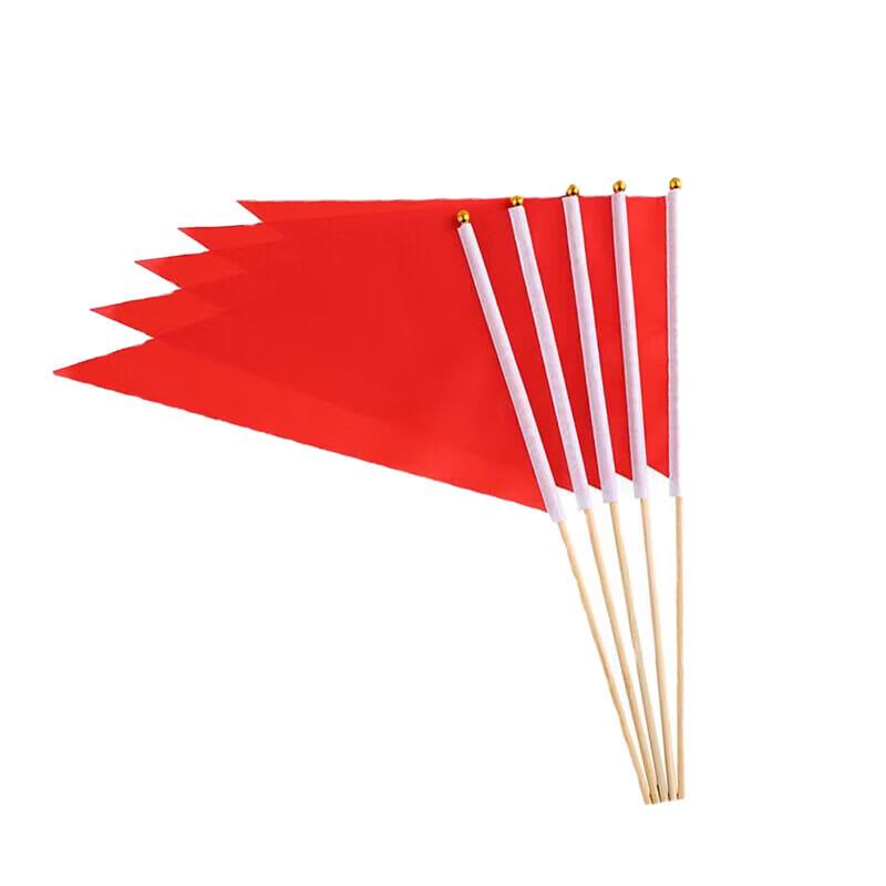 Ground Insertable Small Red Training Flags
