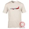 Air Malta Airbus A320 TShirt Plane Spotters Airline Crew Airports Travel Tee