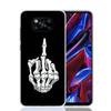 Middle Finger Phone Case For Xiaomi Poco F7 Ultra X7 X6 Pro X5 Redmi 15 15C 13 13C 12 12C 10 10A 10C 9 9A 9C 9T Shell Poco X7 X6