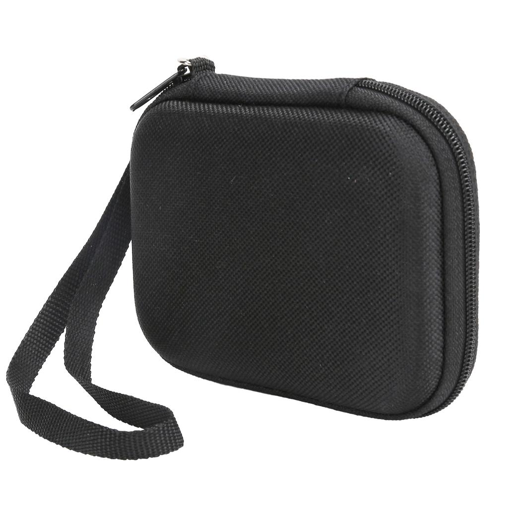 Nylon Storage Bag for Iphone 12 Magsafe Magnetic Fast Wireless Charger Easy Carrying CaseBlack