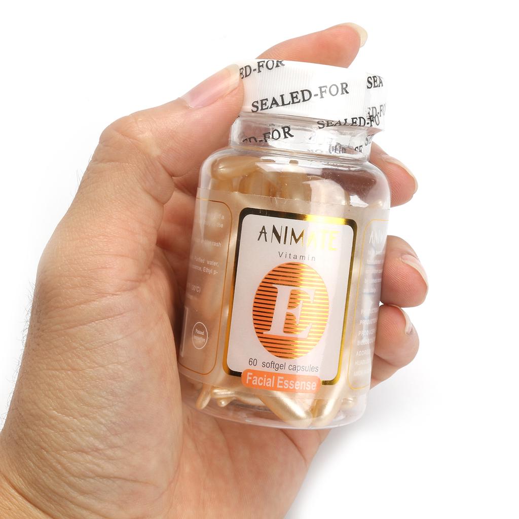 60 Capsules Pear oil Polygonatum Pills Liquid Extract Cream Face Skin AntiAging Wrinkle