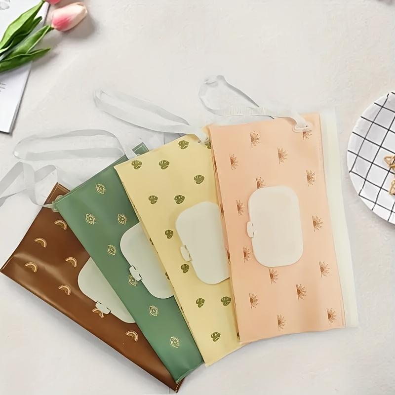 1pcs Reusable EVA Wipes Case Portable, Colorful Travel Pouches with Flip Lid | Easy One-Handed Opening for Strollers & Home