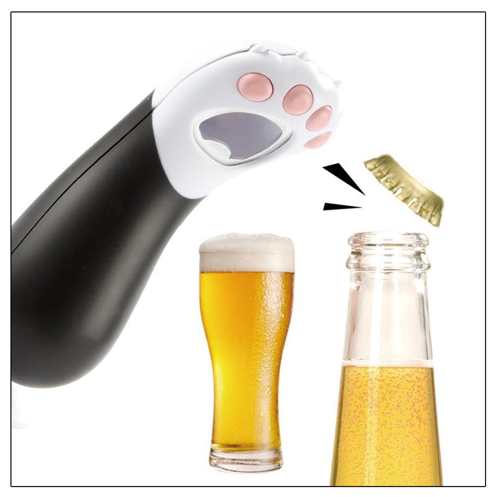 Cat Paw Shaped Bottle Opener Glass Beer Bottle Opener Kitchen Gadget Tools