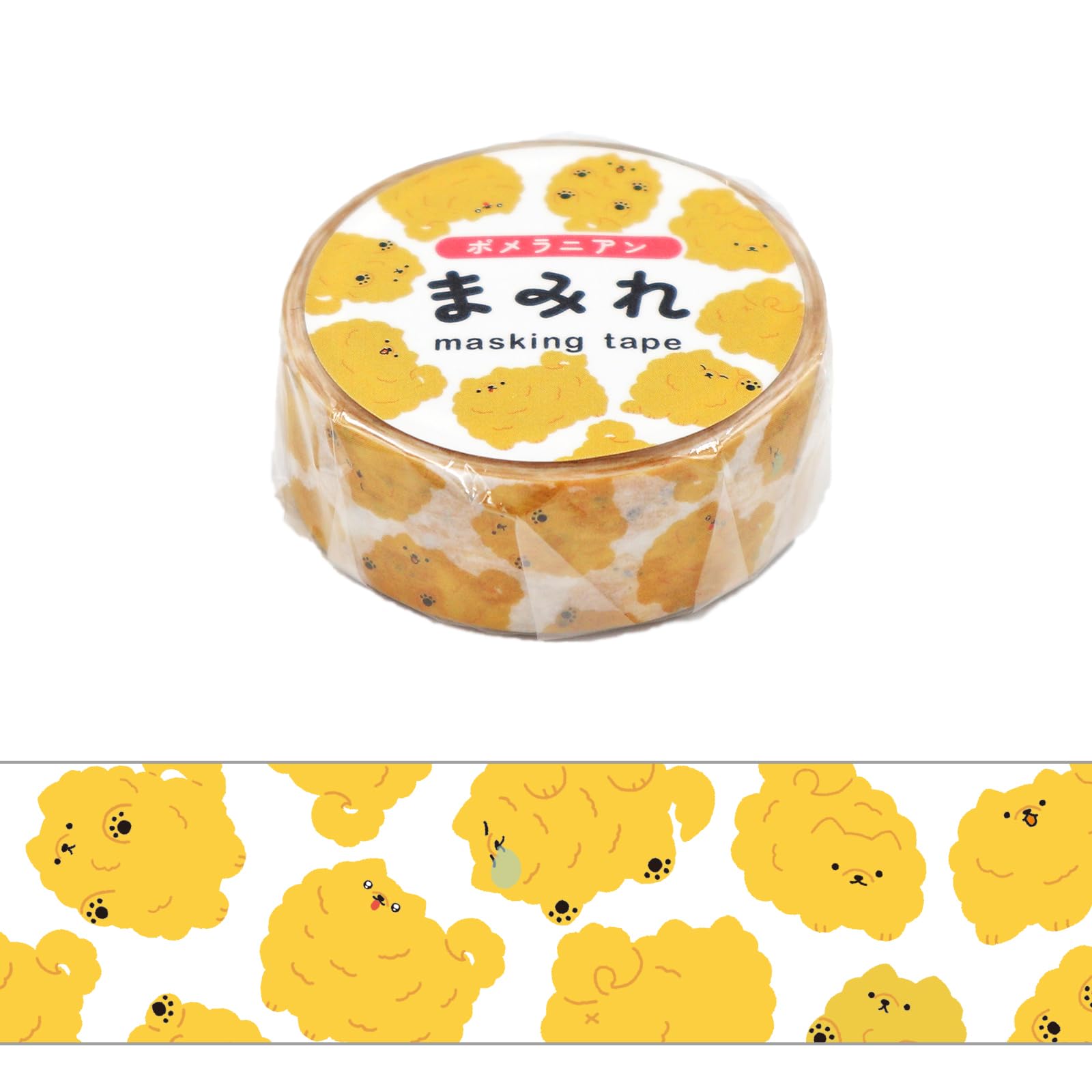 

World Craft Masking Covered Masking Pomeranian Tape, Tape, MRMT-001