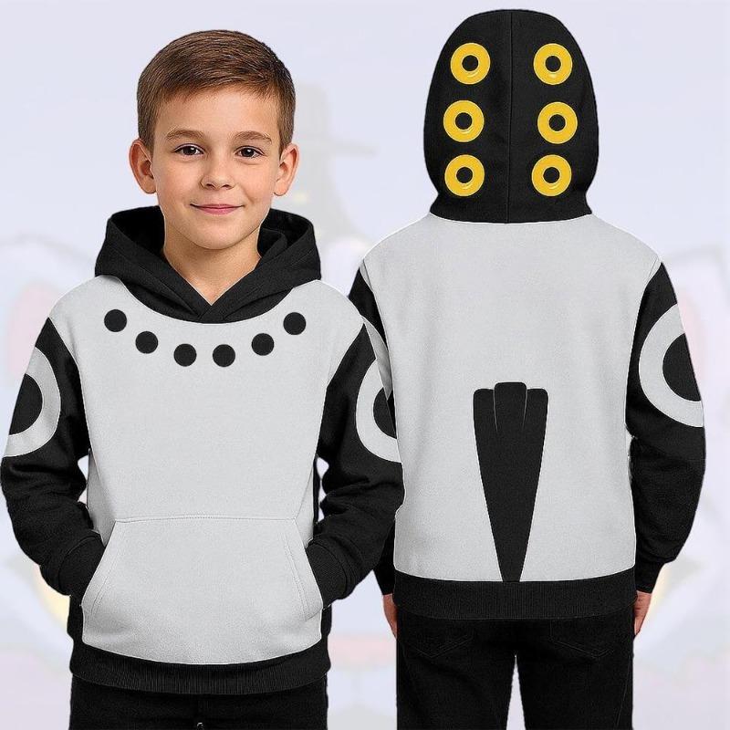 Moda Primavera e Autunno Felpa da Uomo con Stampa 3D Felpe Casual Felpa per Bambini Top Oversize da Donna Abbigliamento