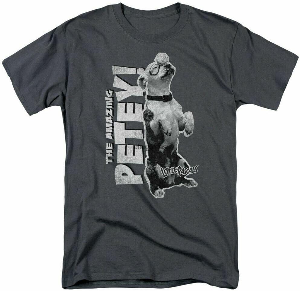 The Little Rascals Amazing Petey T Shirt Mens TV Show Charcoal 4XL