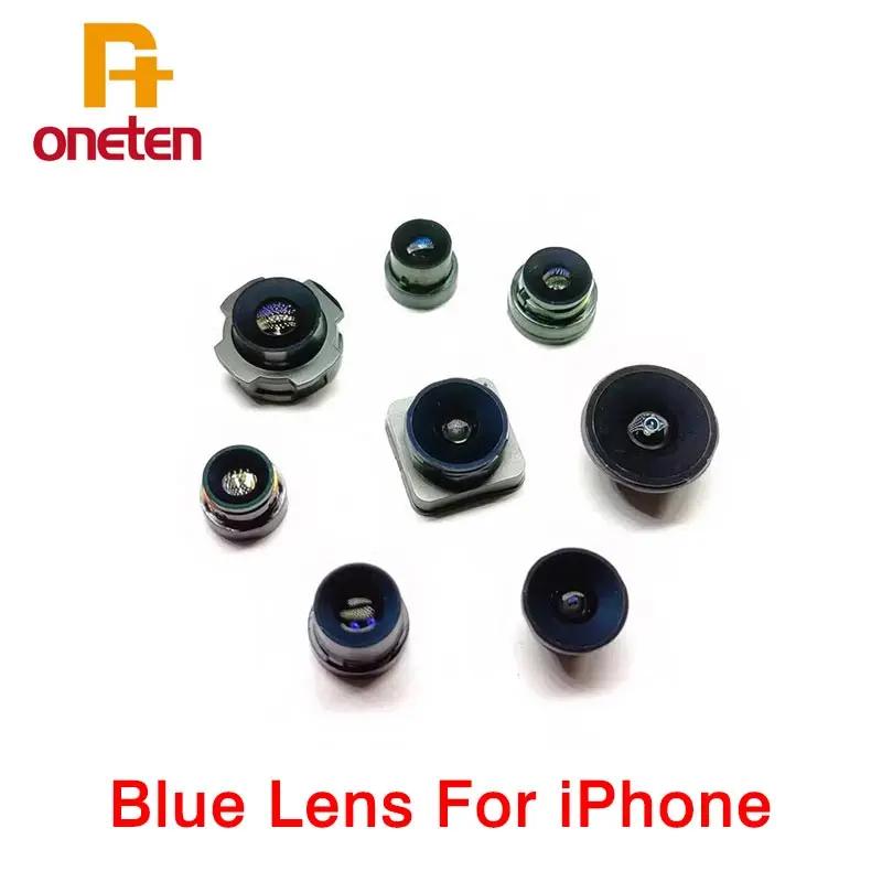 Rear Camera Blue Lens Parts For iPhone 15 14 13 12 11 Pro MAX 7 8 Plus X XS XR XSM Mini Back Camera Repair Replacement Accessory