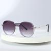 New One-piece Frameless Sun Glasses Magnetic Clip Anti Blue Light Glasses Set With Two In One Fashionable Sun Glasses Frame 7000