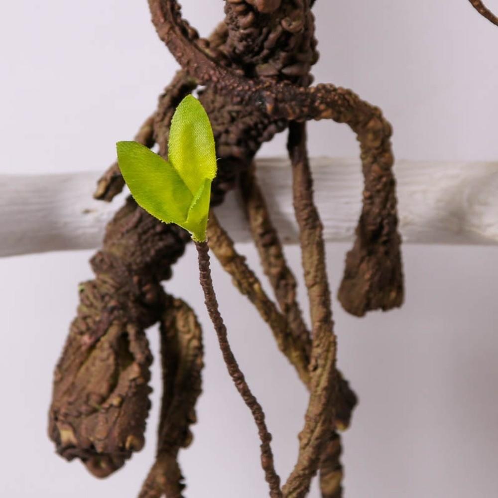 Wreath Shape Artificial Faux Plants Tree Wall Hanging Decorative Fake Branch  Living Room Ornaments