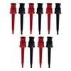 10A Test Clip 30Vac-60Vac Black Copper Red Brand New