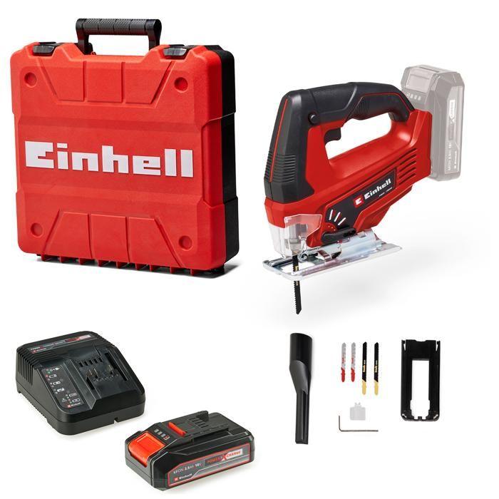Scie sauteuse - EINHELL - TC-JS 18 Li - Sans fil - 18V - 5 lames incluses