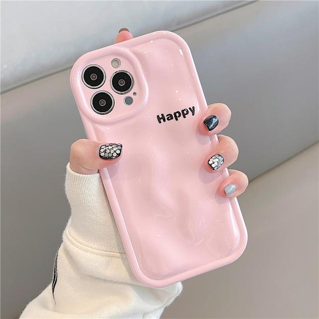 

Противоударный чехол для телефона с милым медведем и 3d буквами метеорита для Iphone 14 11 12 13 Pro Max, мягкая задняя крышка с забавным мультяшным рисунком For iPhone 13Pro Max