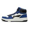 Li Ning Tianji Soft Hi Non slip Lightweight Mid top Skateboard Shoes Men's White Blue Black AGCU367-6