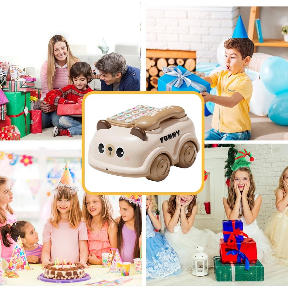 Interactive Toy Car for Toddlers 2-4, Music, Lights, Stories, Encourages Walking & Motor Skills – Christmas Gift!
