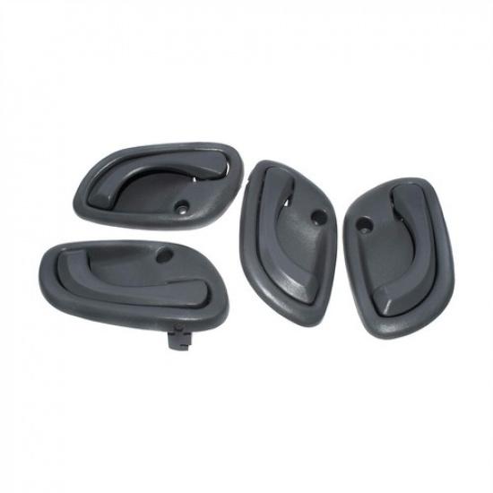 4x Interior Inner ide Door Handle Kit Gray For Chevy Tracker 99-04 8311060G01