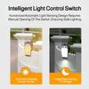 Solar Wall Light with Motion Sensor, Auto On/Off, IP65 Waterproof, Solar Powered Outdoor Clip-On Light for Garden, Yard, Pathway