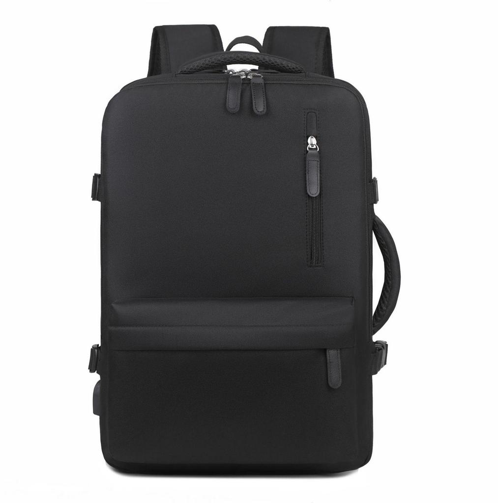 Expandable Large-Capacity Laptop Backpack for Business Travel