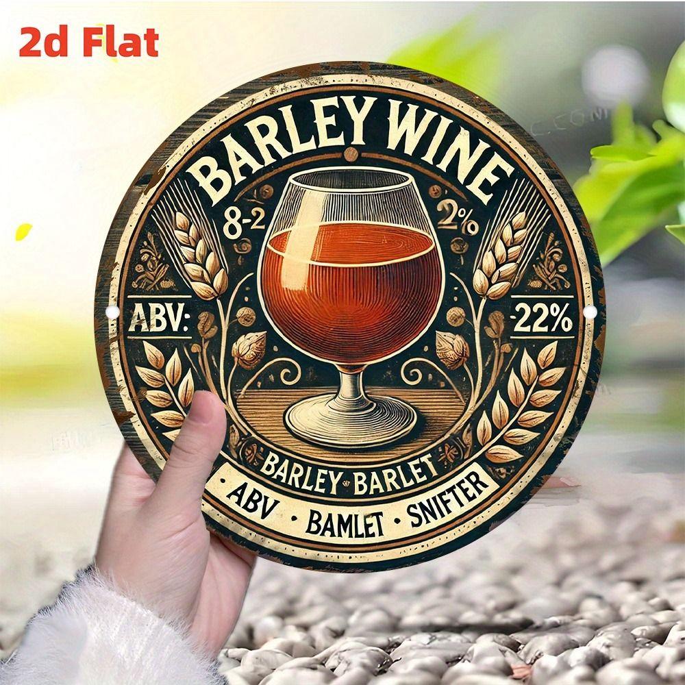 Metal Tin Sign Retro Art 20x20cm Home Wall Decor