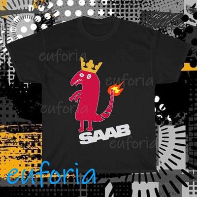 Saab Logo T-Shirt Lustig Größe S bis 5XL