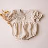 Baby Girl Jumpsuit Cotton Infant Girl Short Sleeve Bodysuit Newborn Clothes for Summer