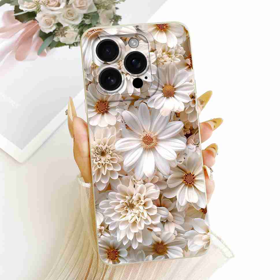 For iPhone 16 Pro 6.3" A3293 A3083 Case Cartoon Simplicity Soft Silicone Back Cover For iPhone 16 PRO A3292 A3294 Phone Cases