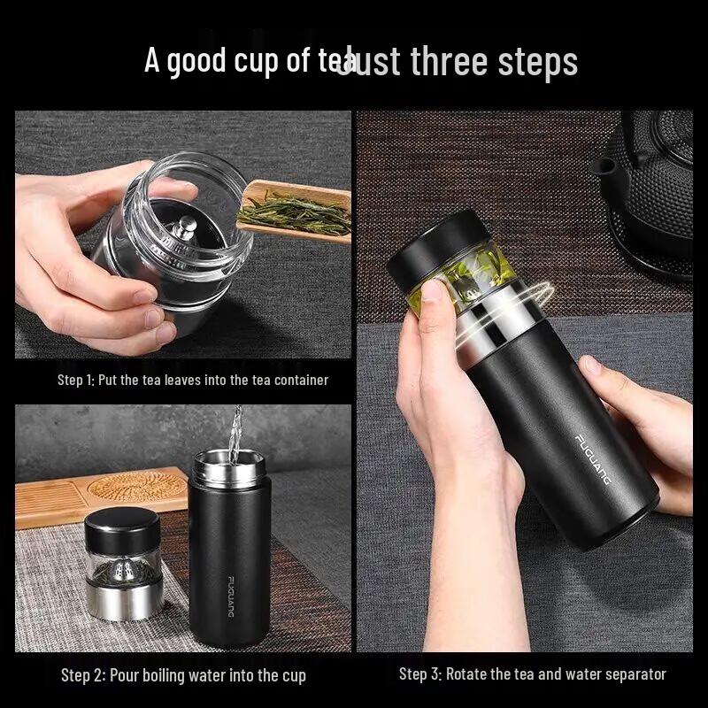 FUGUANG FGZ2004-420 Tea Infuser Vacuum Flask