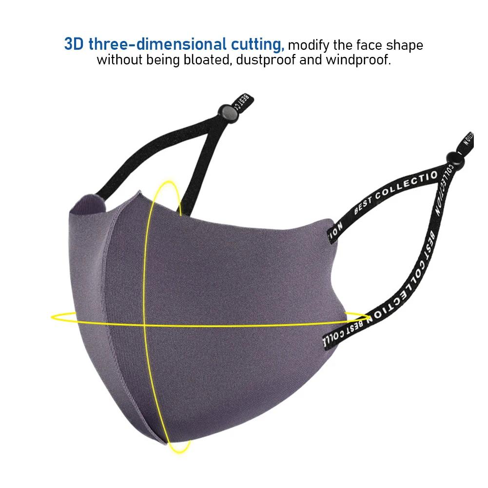 Ice Silk Mask Spring And Summer Dustproof Washable Reusable Face Mask Unisex Adult/child Mask Outdoor Travel Protection