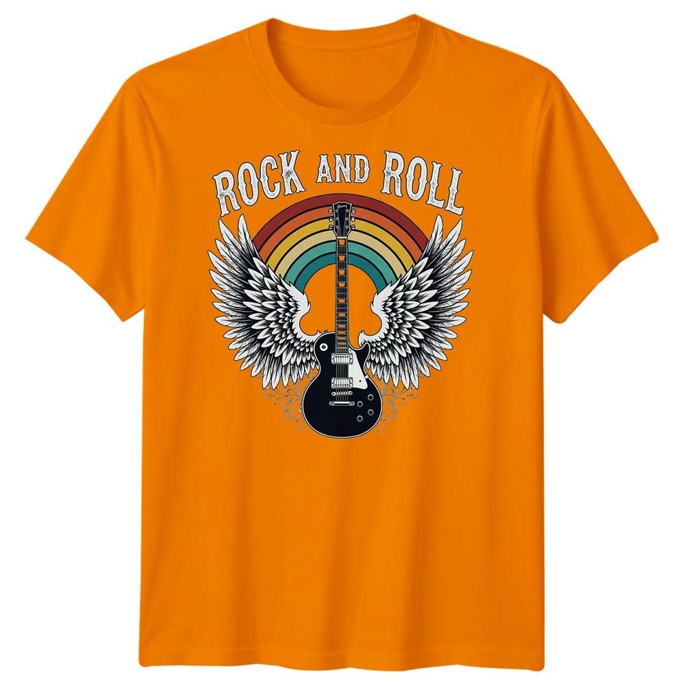 Guitar Heaven Rock N Roll Music Heavy Metal Unisexs Tshirt Tee Top