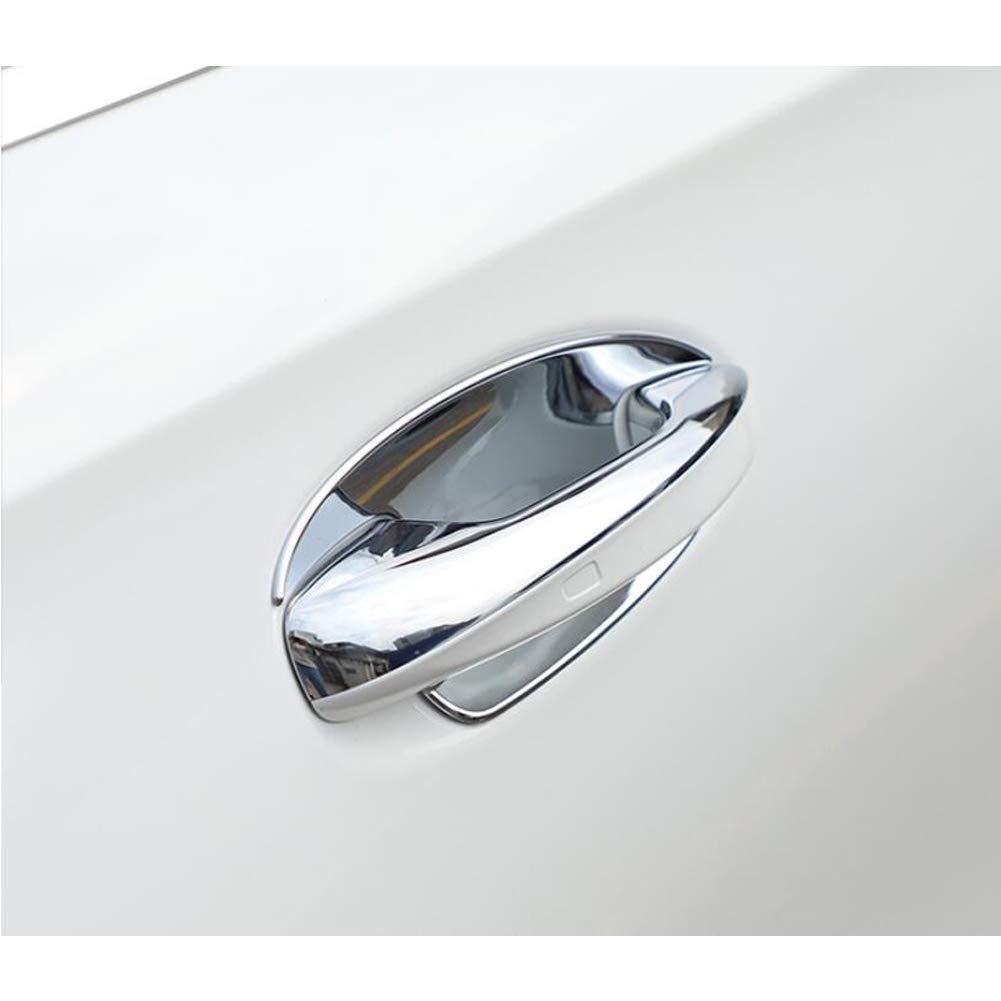 RUIQ Chrome Door Handle Protector Covers for the New Prevents Door Handles from Getting Scratched by Fingernails Mercedes-Benz A-Class (4th