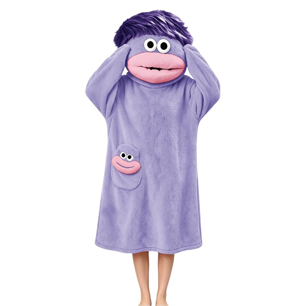 Adult Funny Big Mouth Pajamas Sleepwear Loungewear for Men Women