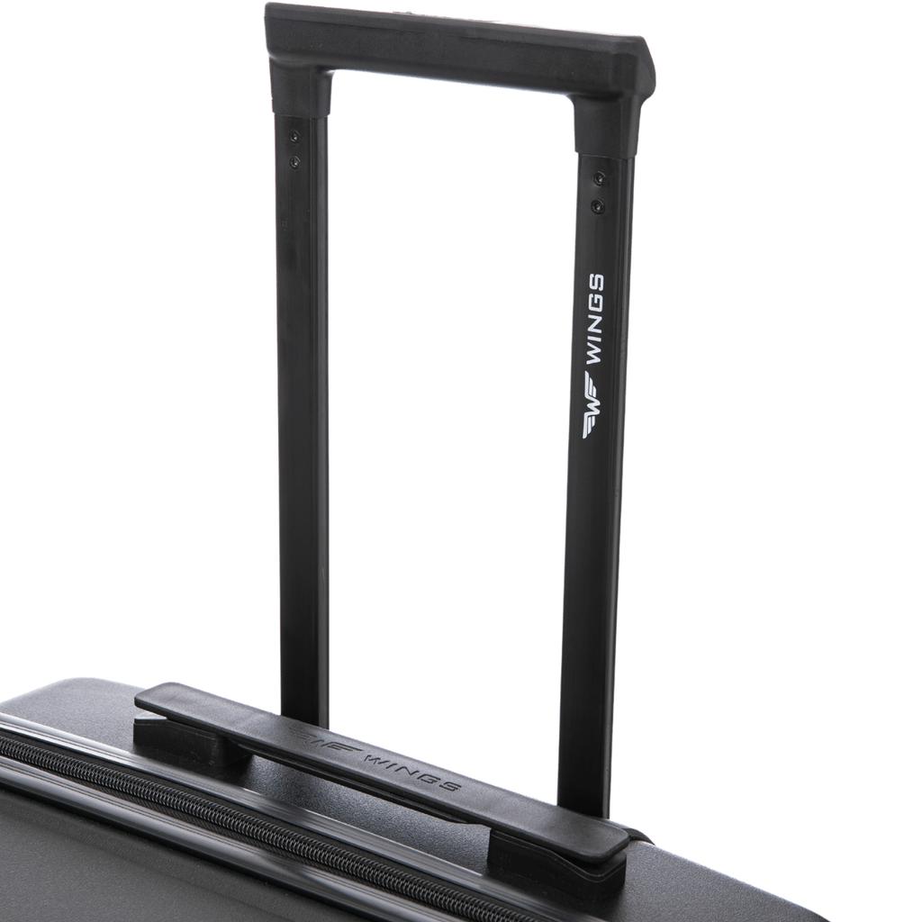 Wings Phoenix 2.0 Medium Suitcase Polypropylene 24" Black