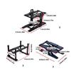 Model Vehicle Garage 2 Level Organization Stand 1/64 Scale Car Model Display Rack Assembly Kits Stable Showcase Platform