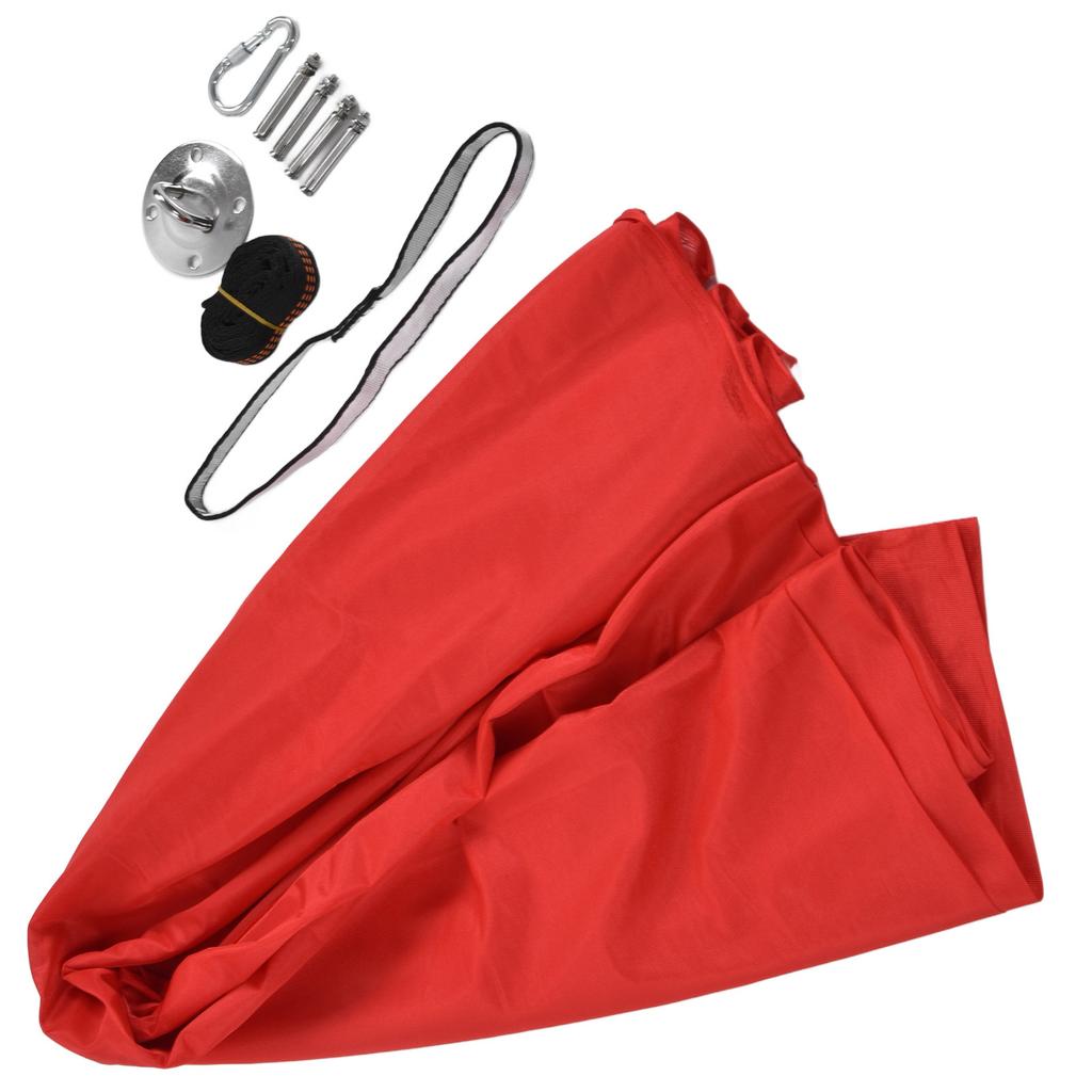 Children Stretch Hammock 1.5m Red Elasticity Learning Skills Get Life Relaxation Comfortable