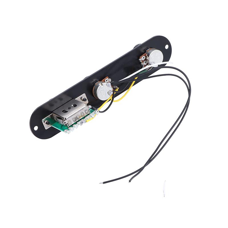 1Pc Way Wired Loaded Prewired Harness 3 Way Switch Knobs Linear Iron Plate Control Circuit Assembly For Tele Guitar Parts
