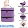 Tragbare doppellagige Aufbewahrungstasche für Nagellack & ätherische Öle – Wasserdichte, hochwertige Kosmetiktasche