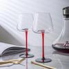 2pcs European Style Crystal Red Wine Glasses Red Holder Red Wine Cup Luxury Champagne Goblet  Party