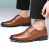 Herren Oxford Schuhe Luxus Leder Brogues Herren Klassische Business Formelle Schuhe Hohe Qualität Handgefertigt Herren Party Hochzeitsschuh