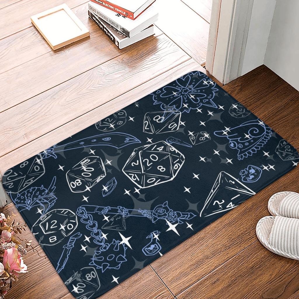Dnd Game House Initiative Front Floor Door Entrance Mat Outdoor Kitchen Bath Doormat Living Room Carpet Rug