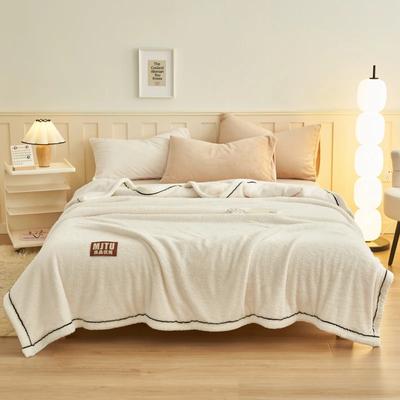Solid Color Throw Blanket Autumn Winter Warm Sleeping Blanket Soft Comfortable Warm Flannel Fleece Blanket for Sofa Bed Travel