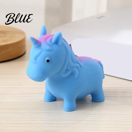 Squeeze Stress Ball Flour Filling Horse Toy Stretchy Slow Rebound Simulation Pony Fidget Soft Animal Shape Sensory Pinch Shaped