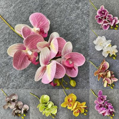 Dekoracja Sztuczne Motylowe Orchidee Szczegóły Projektu