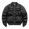 Bomber Jacket Men's Retro Baseball Uniform Multi-pocket Work Jacket Functional Jacket Three-proof Assault Top