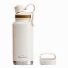 GRANDTIES Premium Vacuum Insulated Stainless Steel Wide Mouth Water Bottle, 946ml, Available In 9 Colors, Includes Two Lids, Easy-to-Clean Large Openi