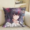 NTE Game S-Shinku Neverness to Everness  Square Sofa Pillow Cover Solid Color Living Room Home Decor Cushion Case