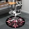 1pc Gothic Heart Cross Chair Carpet for Office  Machine Washable Rug for Office,  Good Gift for Family or Friends Yy251225251