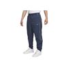 Nike Solo Swoosh Knit Zippered Joggers Men Bottoms Thunder-Blue FB8621-437